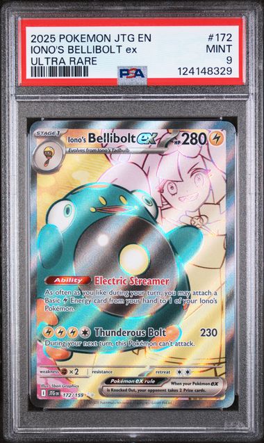 2025 IONO'S BELLIBOLT ex Ultra rare