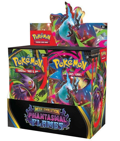 Booster Box Phantasmal Flames Méga Evolution - Pokémon TCG