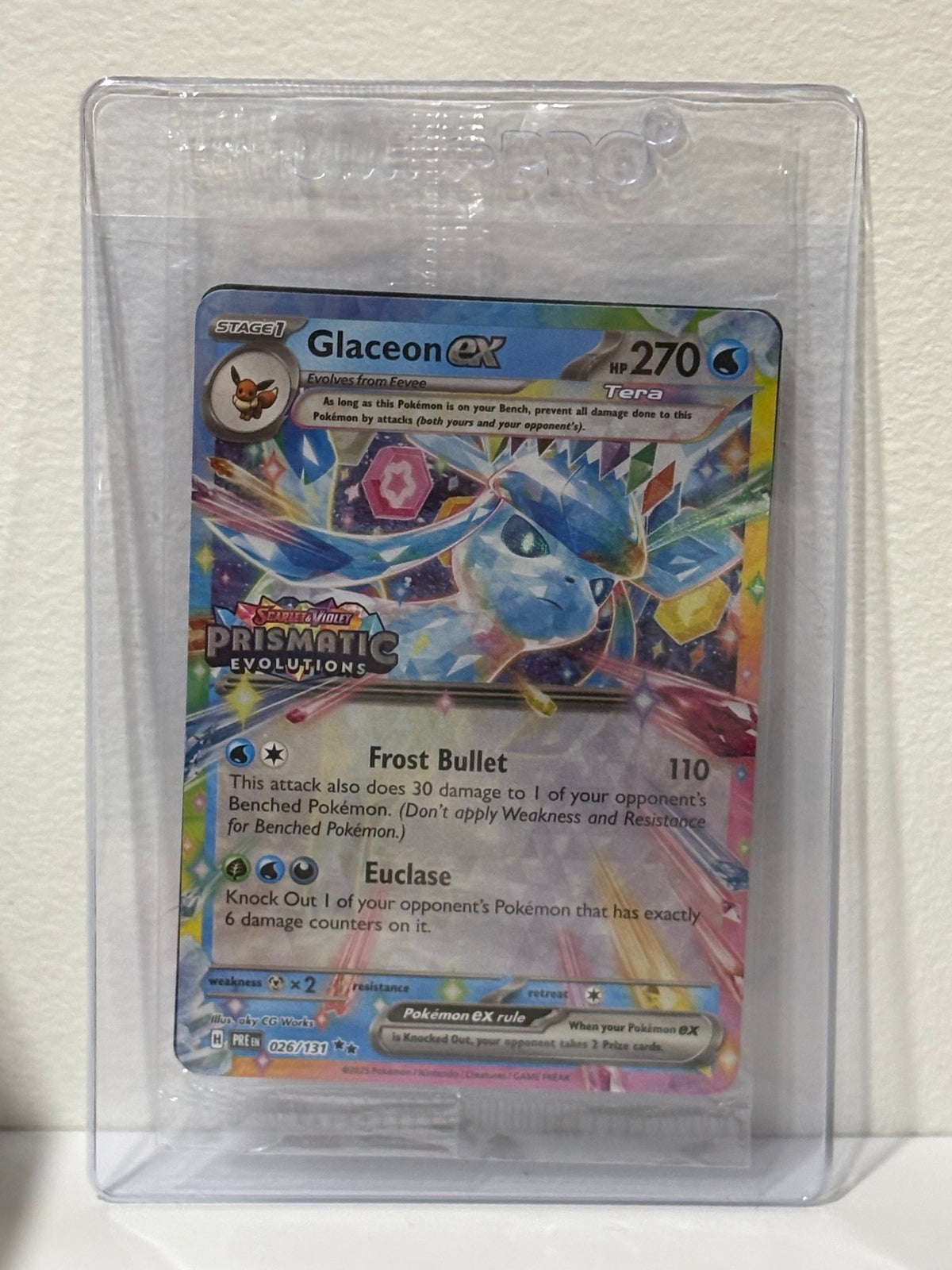 Glaceon ex - PROMO - STAMP - Scarlet&Violet - Pokémon TCG