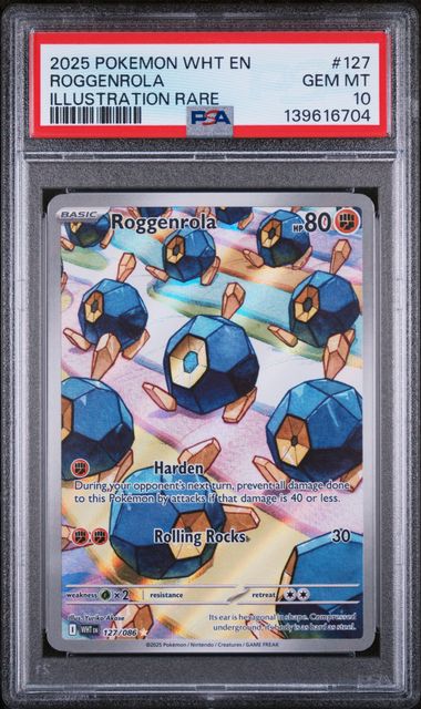 Roggenrola -White Flare - Pokémon TCG