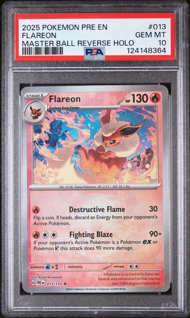 2025 FLAREON Master Ball