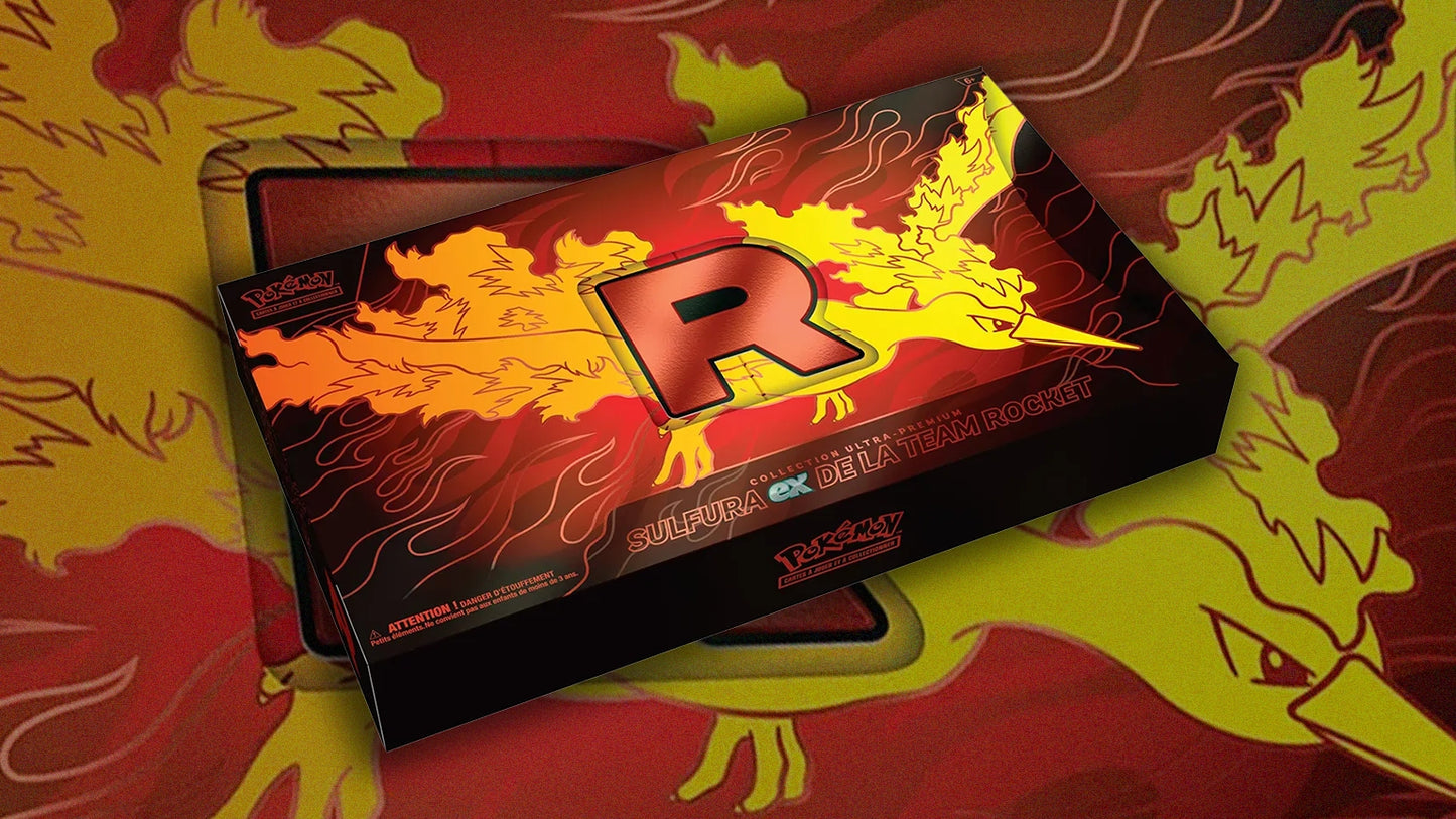 UPC Team Rocket's Moltres ex Ultra-Premium Collection (Shipping included)