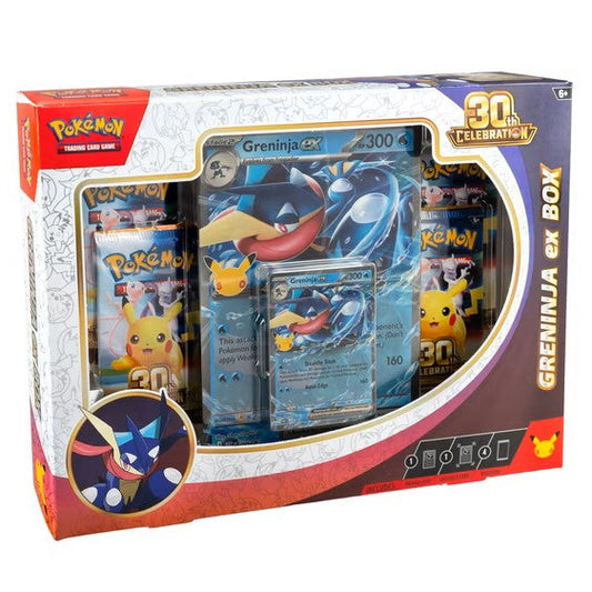 Greninja ex Box - 30th - Celebration - Pokémon TCG