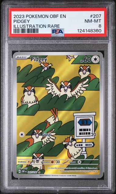 2023 PIDGEY Illustration rare