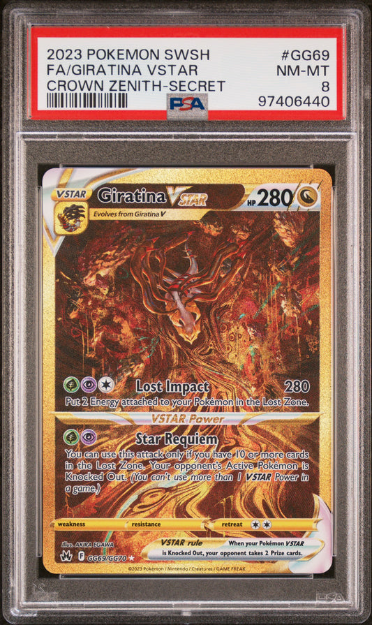 2023 GIRATINA Vstar Crown Zenit Secret