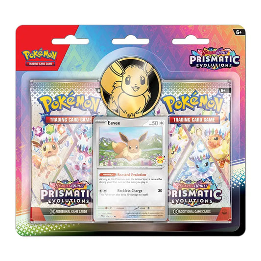 2 Boosters Blister Prismatic evolution