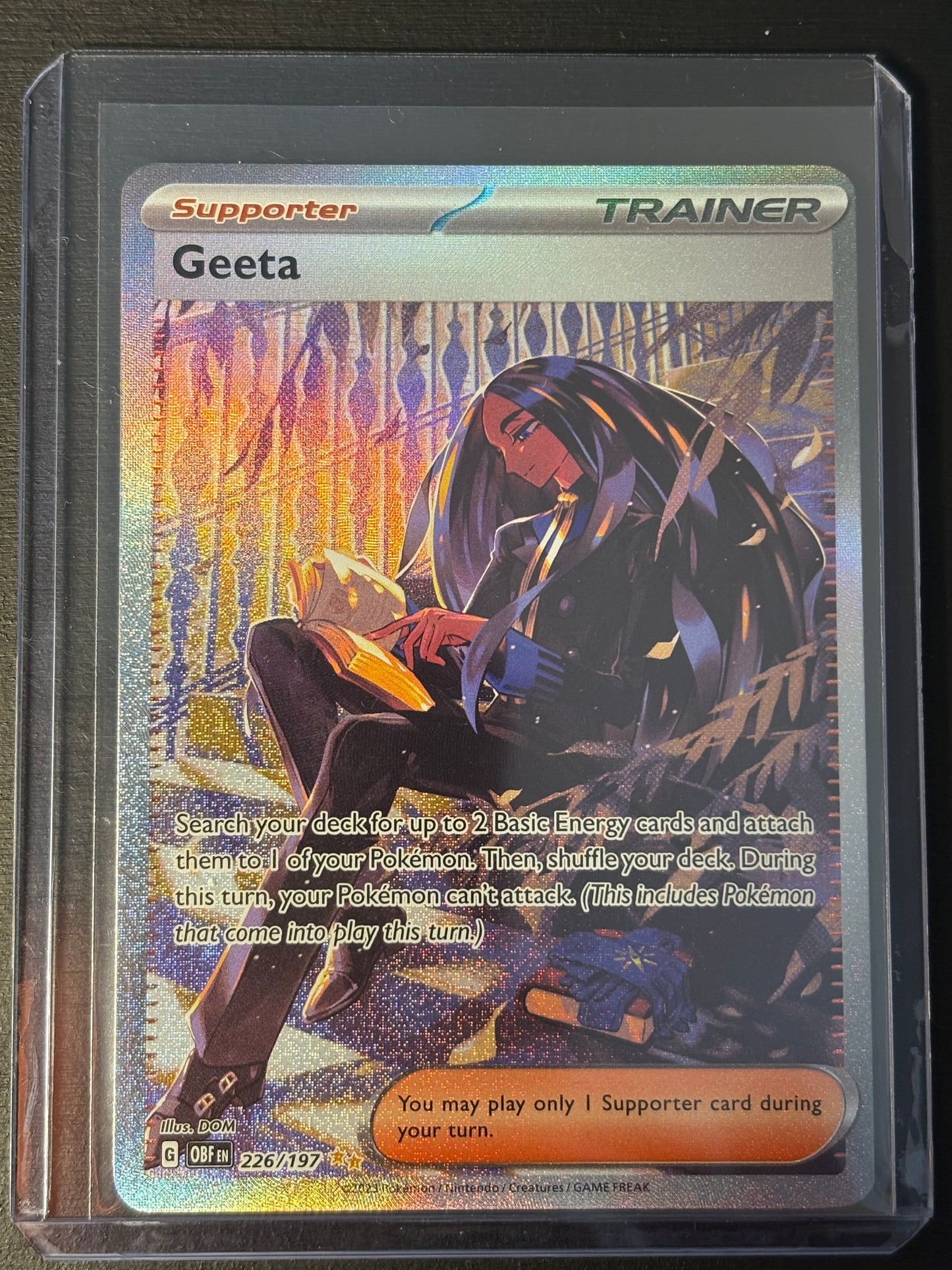 Geeta Obsidian Flames 226/197