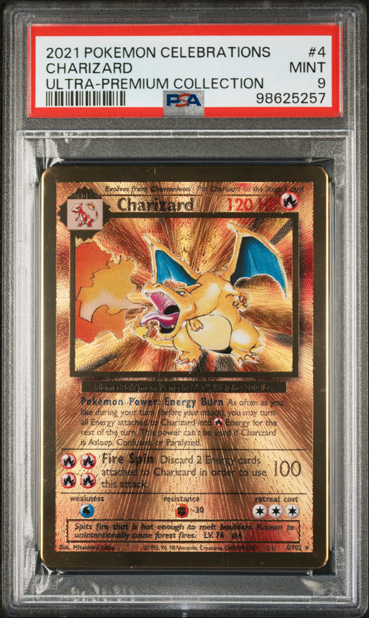 2021 CELEBRATIONS CHARIZARD ULTRA-PREMIUM COLLECTION