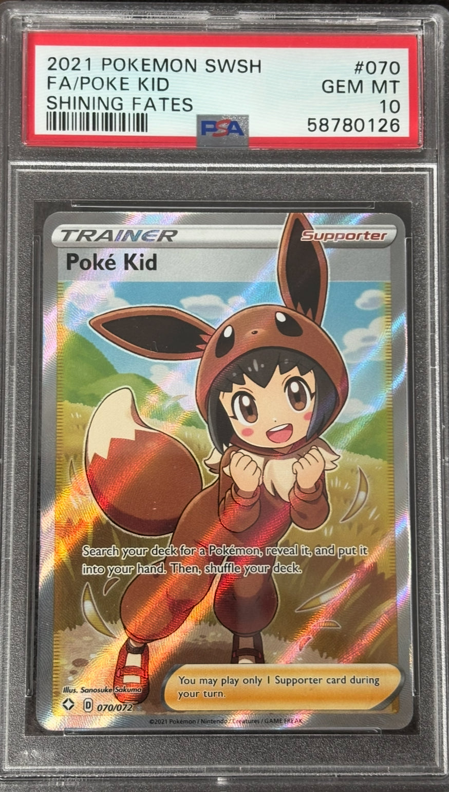 2021 SWSH FA/POKE KID SHINING FATES