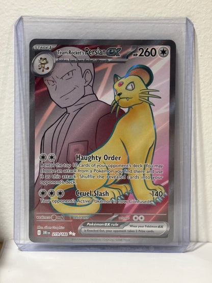 Persian ex - Destined Rivals - Pokemon TCG