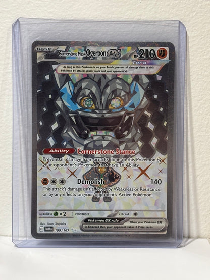 Mask Ogerpon ex - Cornerstone - twilight Masquerade - Pokémon TCG
