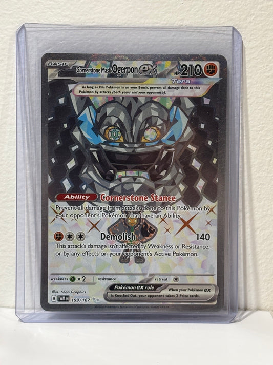 Mask Ogerpon ex - Cornerstone - Twilight Masquerade - Pokémon TCG