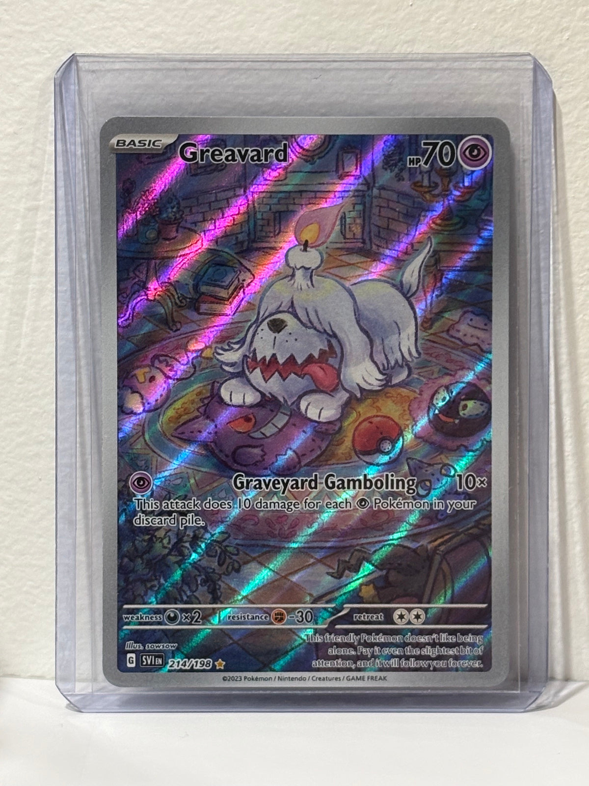 Greavard - Scarlet&Violet - Pokemon TCG