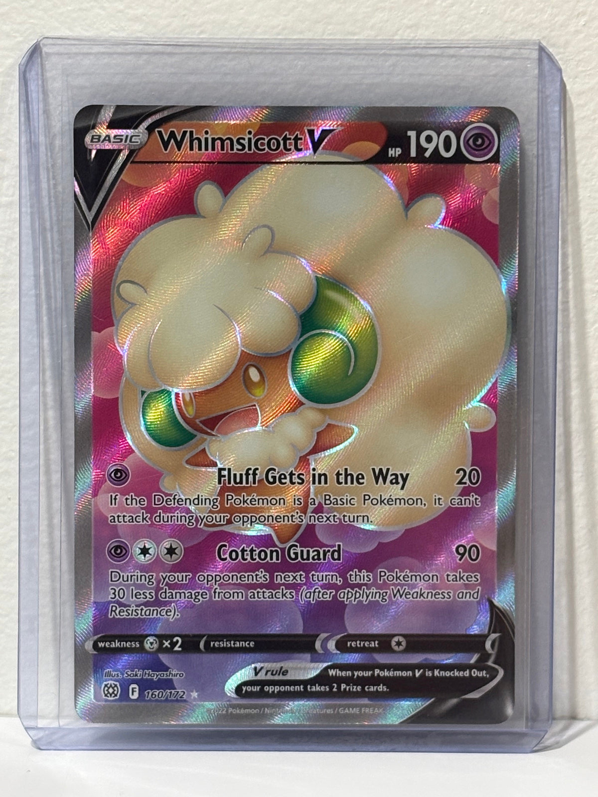 Whimsicott V - Brilliant Stars - Pokémon TCG