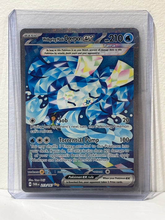 Mask Ogerpon ex - Wellspring - Twilight Masquerade - Pokémon TCG