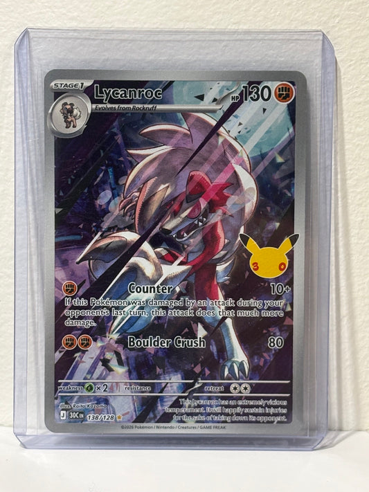 Lycanroc - 30th - Celebration - Pokémon TCG