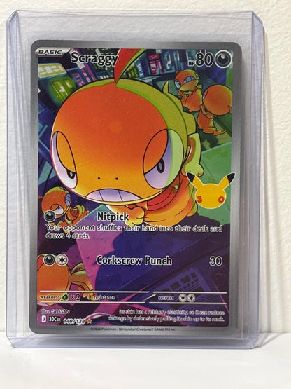 Scraggy - 30th - Celebration - Pokémon TCG