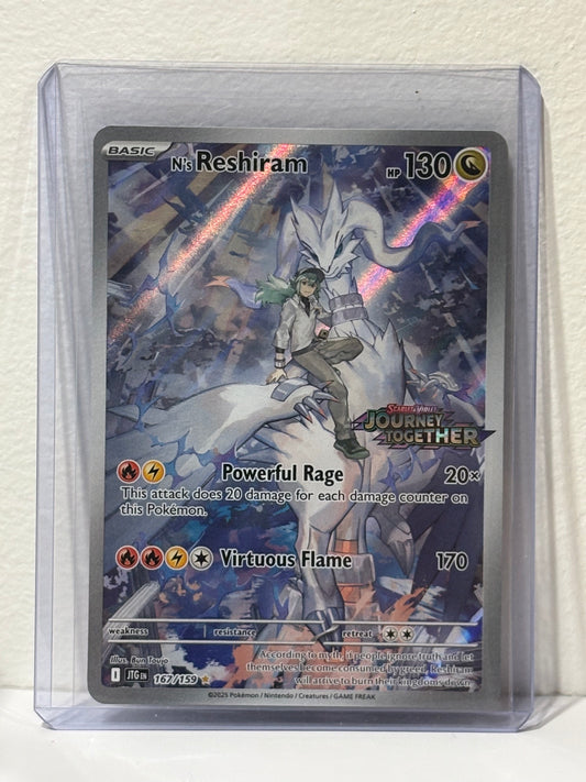 N's Reshiram - STAMP - Journey Together - Pokémon TCG
