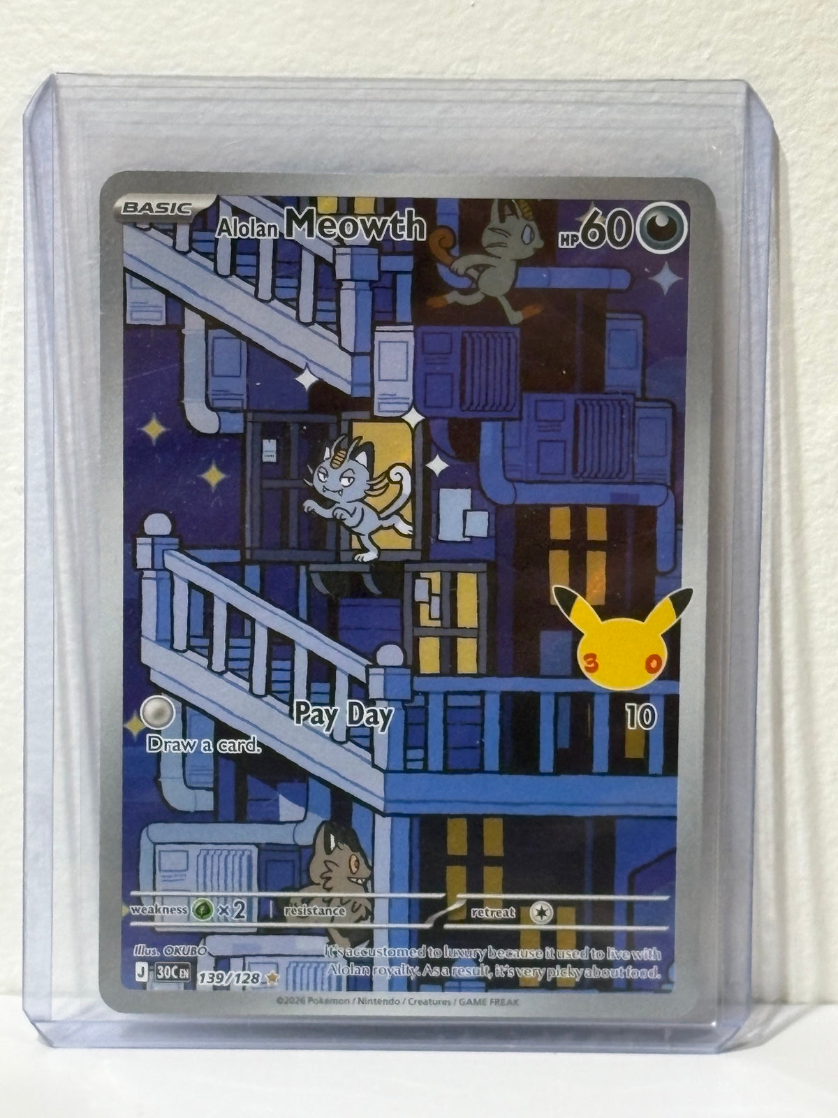Meowth - 30th - Pok«mon TCG