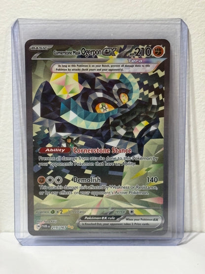 Mask Ogerpon - Cornerstone - Twilight Masquerad - Pokémon TCG
