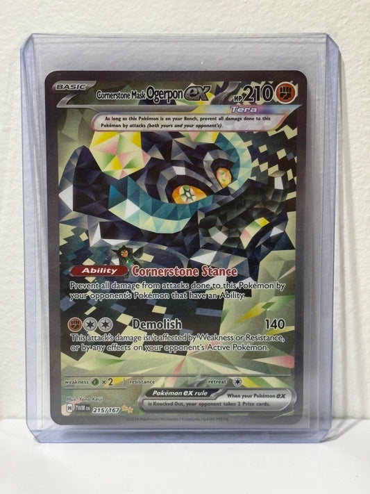 Mask Ogerpon - Cornerstone - Twilight Masquerad - Pokémon TCG