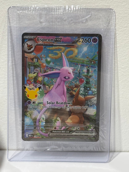 Espeon ex - 30th - Celebration - Pokémon TCG