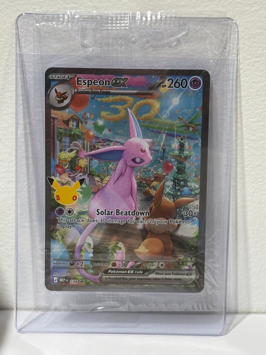 Espeon ex - 30th - Celebration - Pokémon TCG