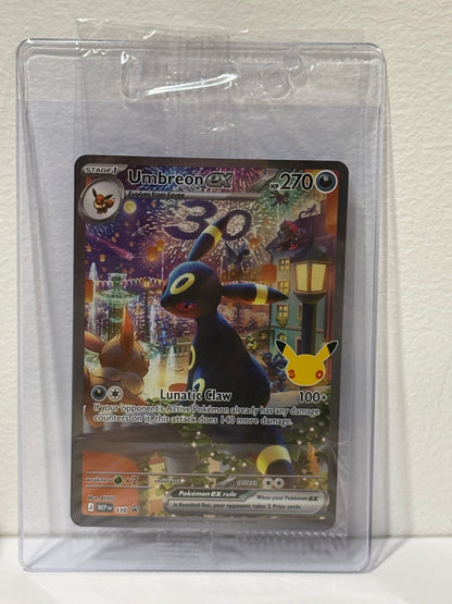 Umbreon ex - 30th - Celebration -Pokémon TCG