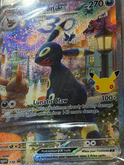 Umbreon ex - 30th - Celebration -Pokémon TCG