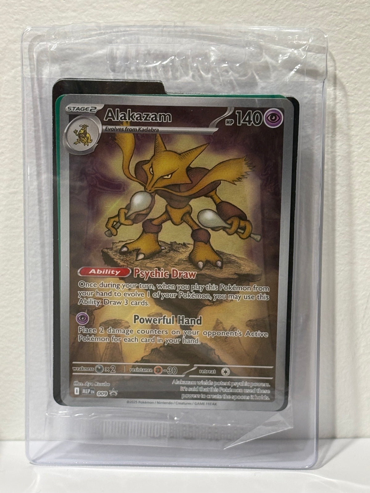 Alakazam - PROMO - Mega Evolution - Pokémon TC