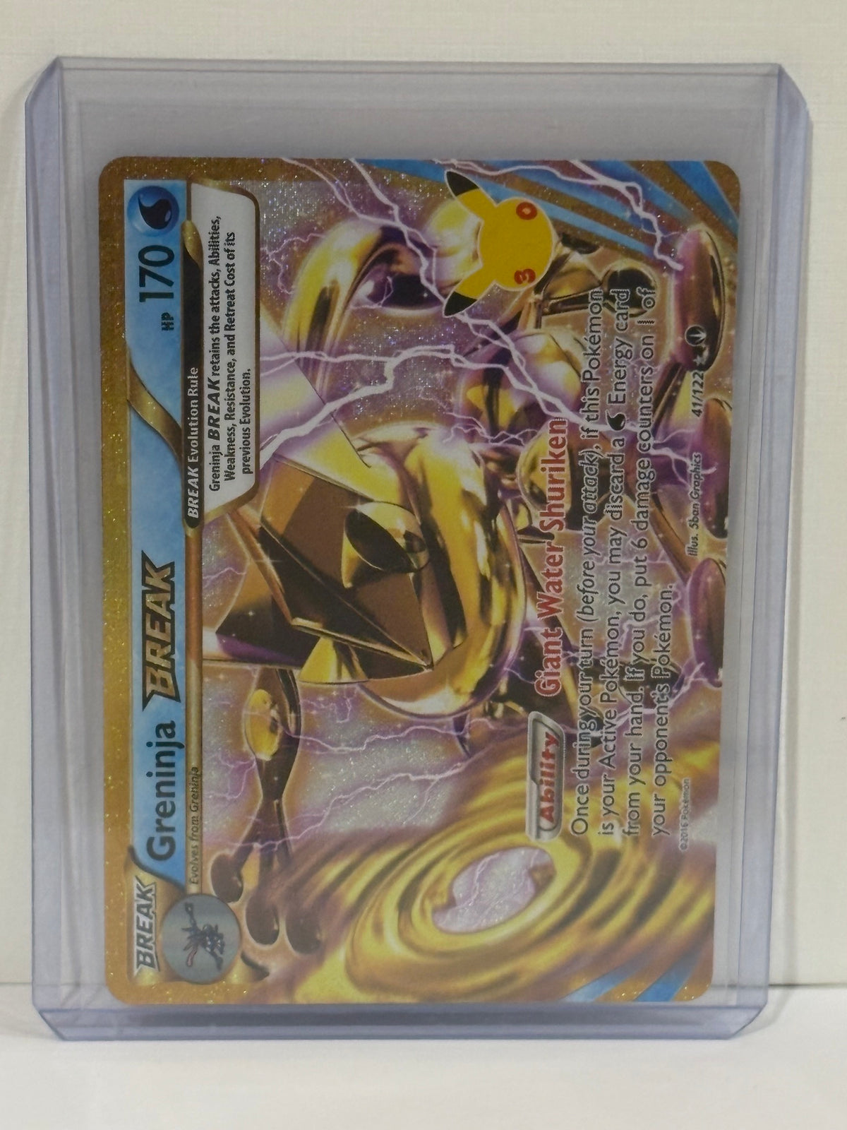 Greninja BREAK - 30th - Celebration -Pokemon TCG