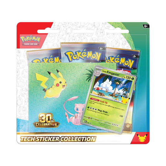 Tech Sticker Collection - 30th - Celebration - Pokémon TCG
