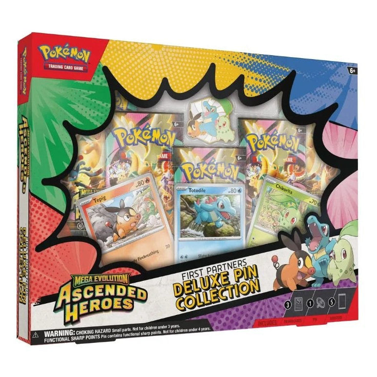 Ascended Heroes - Deluxe Pin Collection - Mega Evolution - Pokémon TCG