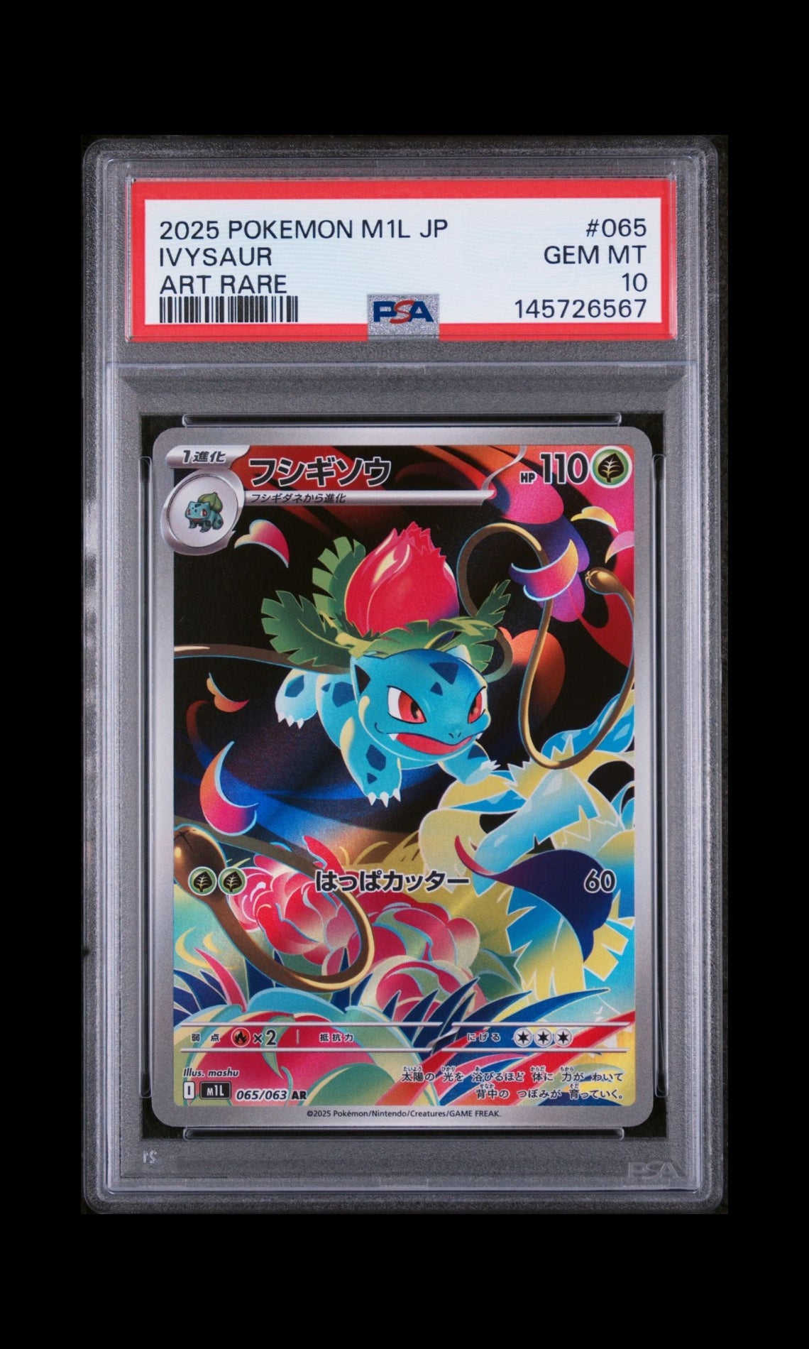 Ivysaur M1L JP ART RARE