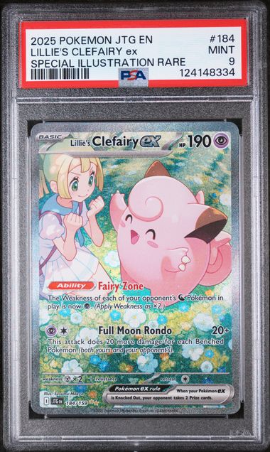 2025 LILLIE'S CLEFAIRY ex Special Illustration rare
