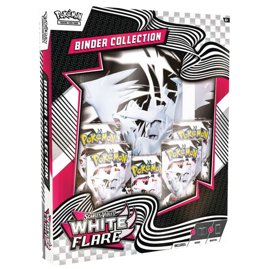 Binder White Flare