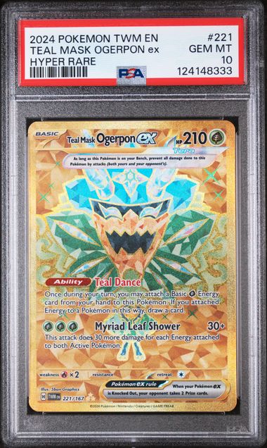 2024 TEAL MASK OGERPON ex Hyper rare
