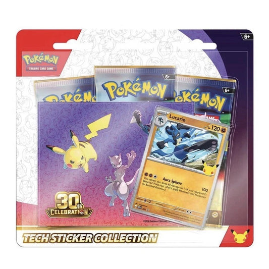 Teck Sticker Collection - 30th - Celebration - Pokémon TCG