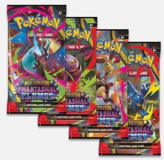Phantasmal Flames - ArtSet - Mega Evolution - Pokémon TCG
